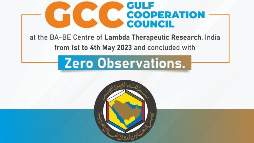 Read more about the article Lambda’s BA-BE Centre in India Successfully Passes GCC Inspection with Zero Observations