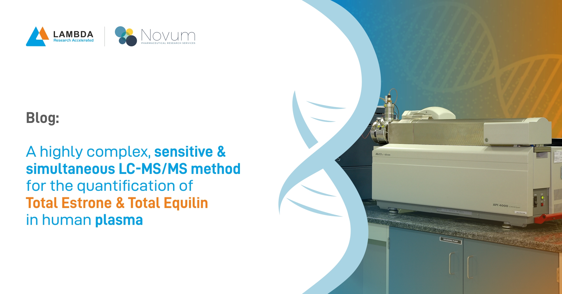 Read more about the article A highly complex, sensitive and simultaneous LC-MS/MS method for the quantification of Total Estrone & Total Equilin in human plasma
