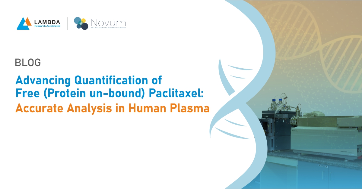 Read more about the article Advancing Quantification of Free (Protein un-bound) Paclitaxel: A Highly Sensitive LC-MS/MS Method for Accurate Analysis in Human Plasma