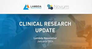 Read more about the article Clinical Research Update – Lambda Newsletter – February 2024 –