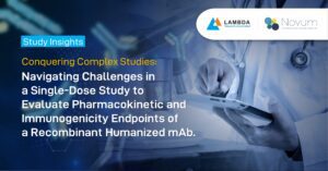Early phase development and innovation 2 Navigating Challenges in a Single-Dose Study of a Recombinant Humanized mAb to Evaluate Pharmacokinetic and Immunogenicity Endpoints.