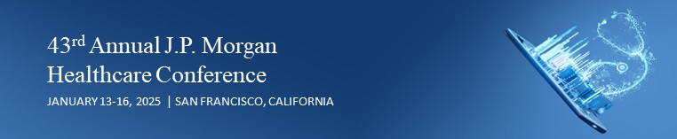 43rd Annual J P Morgan Healthcare Conference 2025 - Lambda-Novum