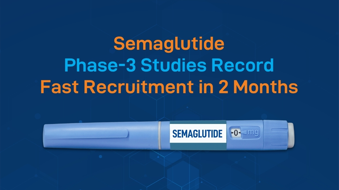 Lambda Delivers Enrollment Excellence in Phase-3 Semaglutide Trials – 514 Patients in Just 2 Months