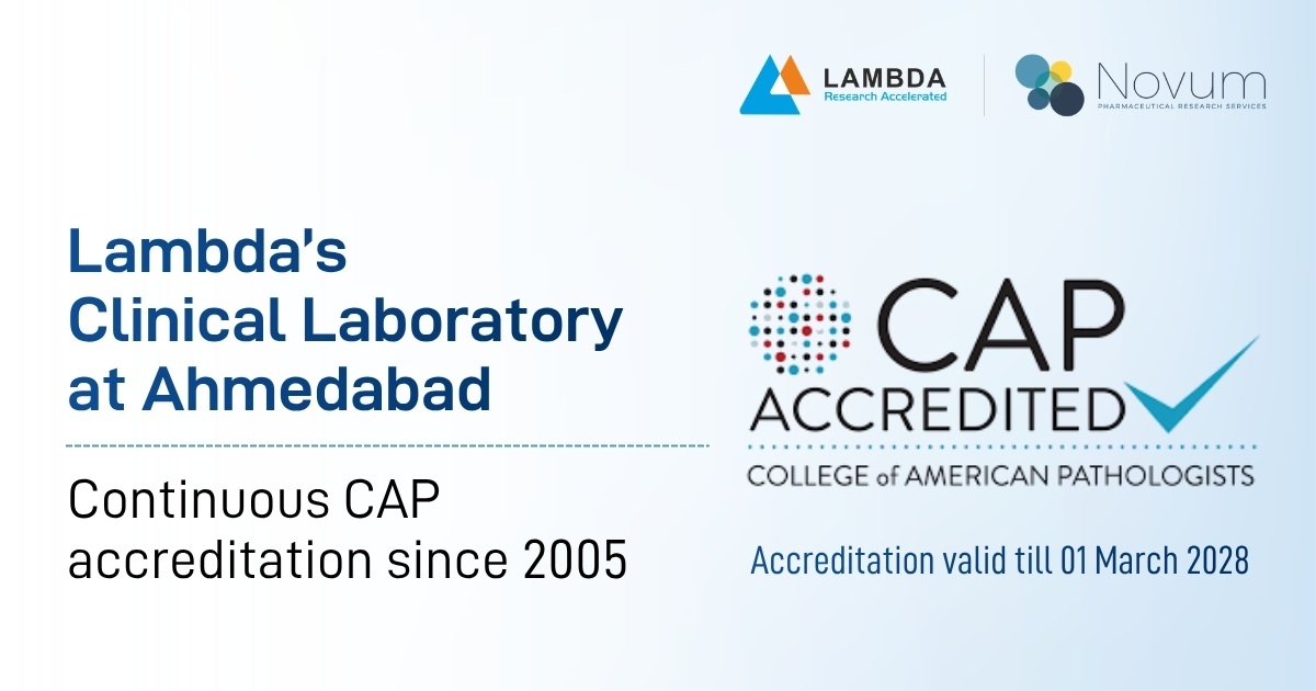 Read more about the article CAP Accreditation Extended till 01 March 2028, Marking Continuous Compliance Since 2005