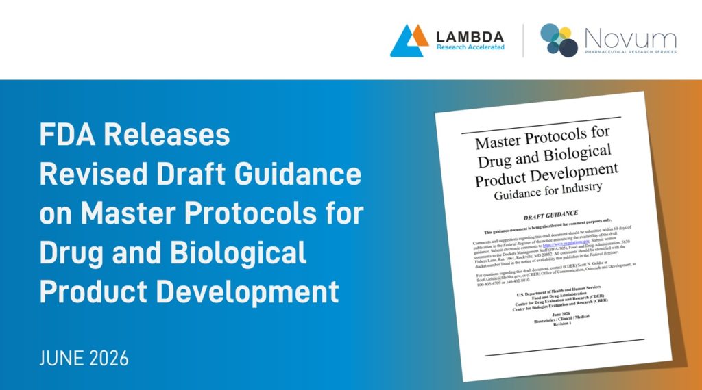 FDA Revised Draft Guidance on Master Protocols for Drug and Biological Product Development (2026)